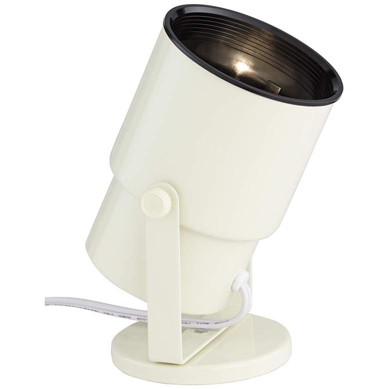 Image 6 Almond White Finish 8 inch HIgh Accent Uplight more views