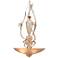 Almost Autumn 21" Wide Silver Sand Exceptional Pendant Light