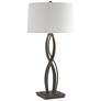 Almost Infinity 31"H Tall Natural Iron Table Lamp w/ Anna Shade