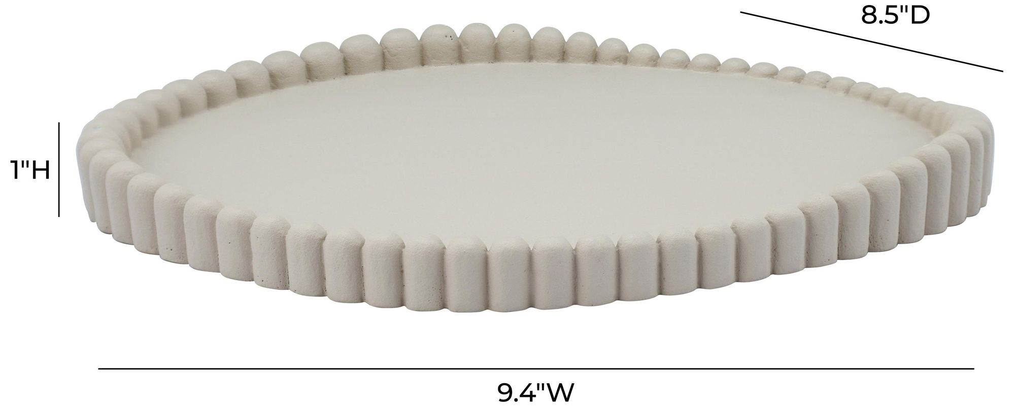 Image 2 Alna Cream Catchall Tray more views