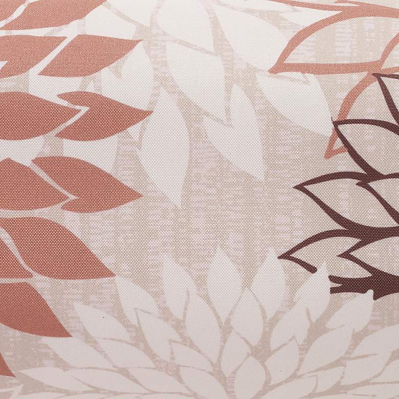 Image 3 Aloha Beige Brown 20" x 6" Indoor/Outdoor Bolster Pillow more views