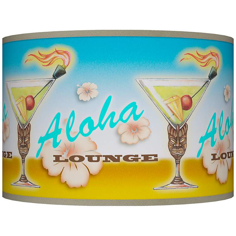 Image 1 Aloha Lounge Giclee Shade 12x12x8.5 (Spider)