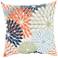 Aloha Multi-Color 20" Square Indoor/Outdoor Throw Pillow