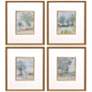 1_Along the Way II 17"W x 19"H Framed Art Set of 4