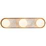 1_Alonso 23 1/4" Wide Vintage Brass LED Vanity Bath Light