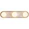 Alonso 23 1/4" Wide Vintage Brass LED Vanity Bath Light