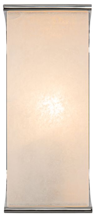 Image 2 Alora Abbott E12 10-in Polished Nickel/Alabaster Wall Vanity more views