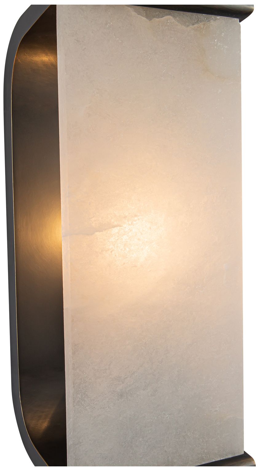 Image 3 Alora Abbott E12 10-in Urban Bronze/Alabaster Wall Vanity more views