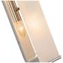 3_Alora Abbott E12 19-in Polished Nickel/Alabaster Wall Vanity more views