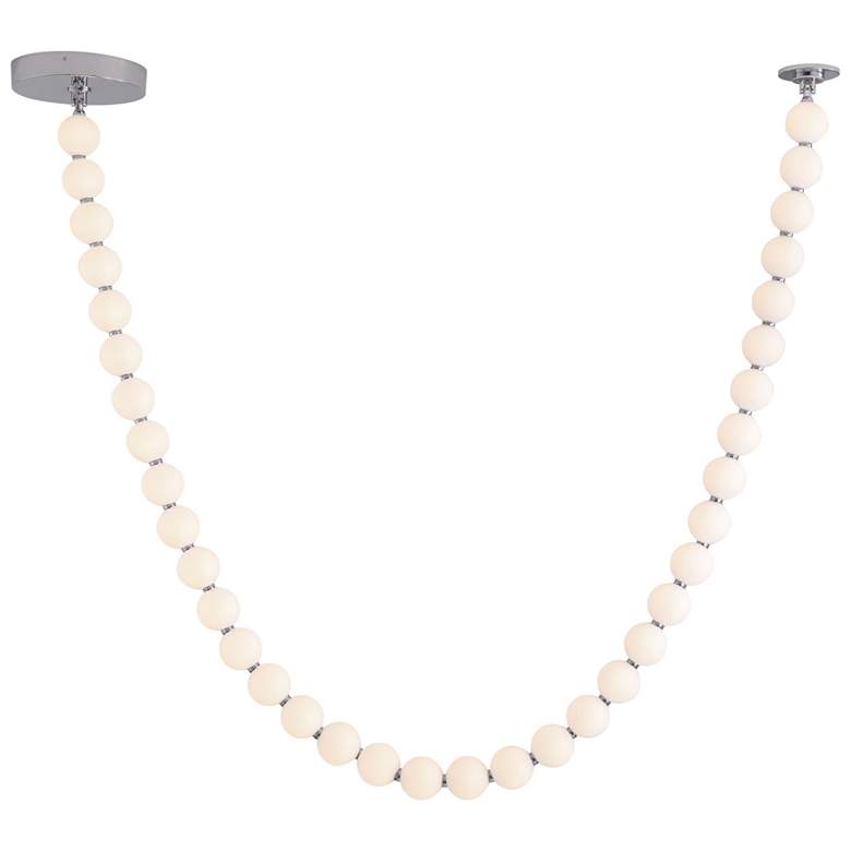 Image 1 Alora Akoya LED 10.5-ft Chrome Pendant