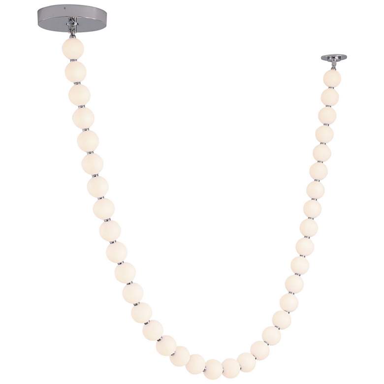 Image 2 Alora Akoya LED 10.5-ft Chrome Pendant more views