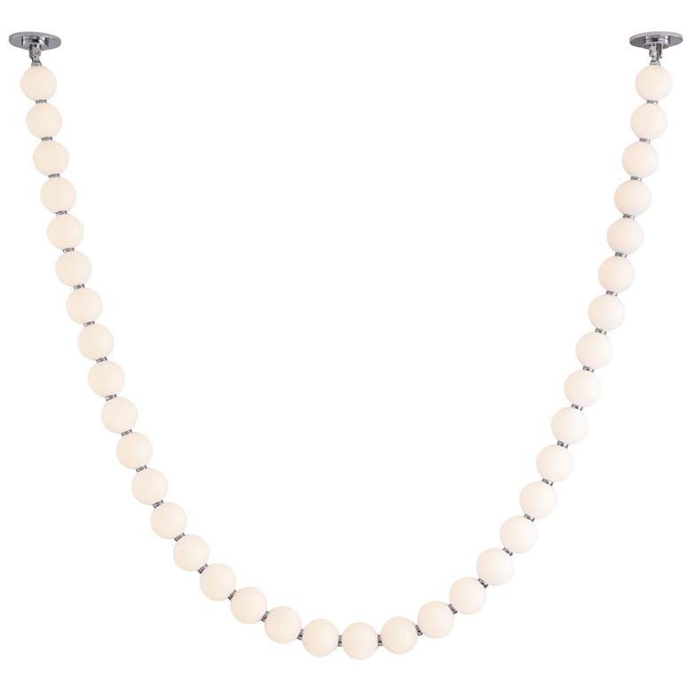 Image 1 Alora Akoya LED 10.5-ft Chrome Pendant