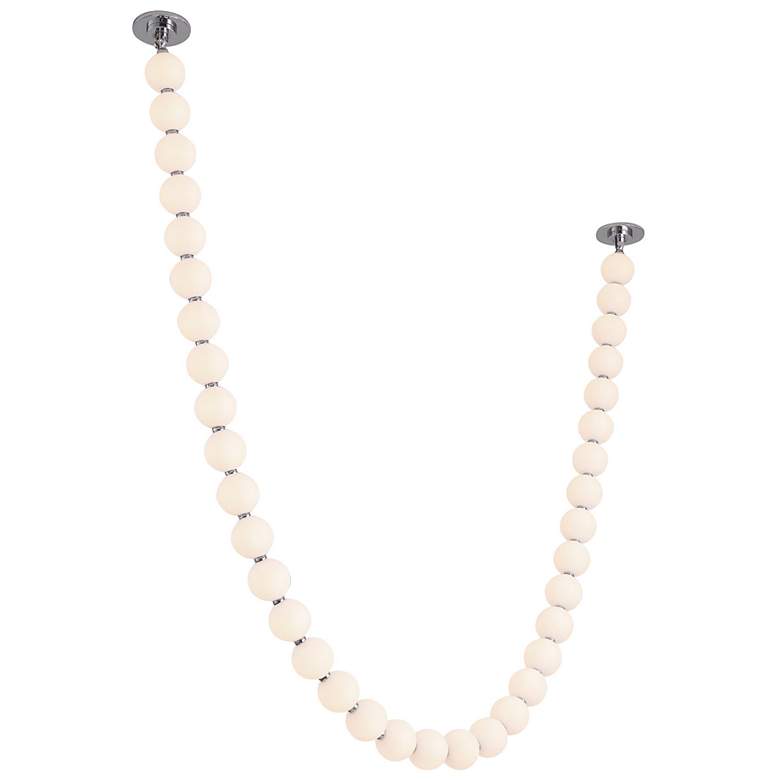 Image 2 Alora Akoya LED 10.5-ft Chrome Pendant more views