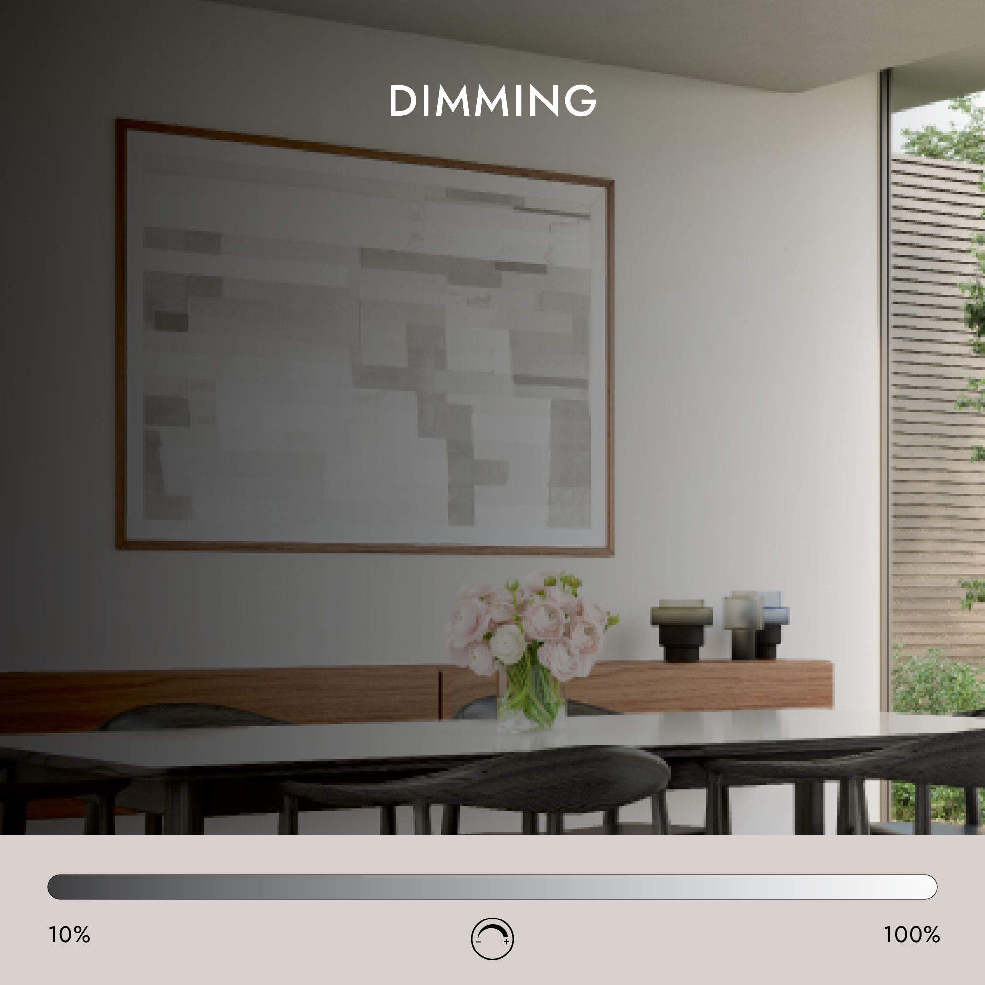 Image 5 Alora Akoya LED 43 Head Chrome Pendant more views