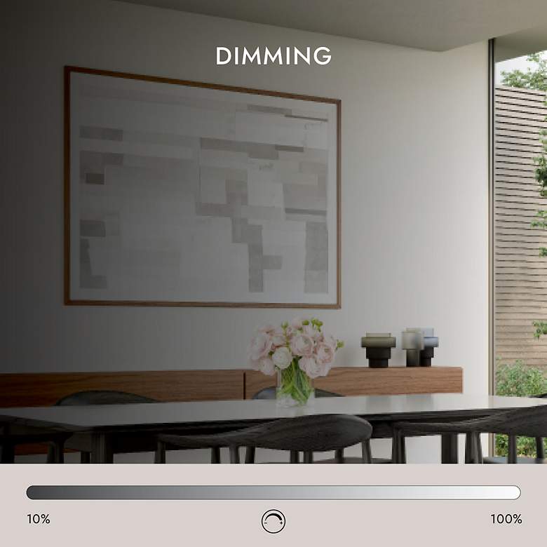 Image 5 Alora Akoya LED 43 Head Chrome Pendant more views