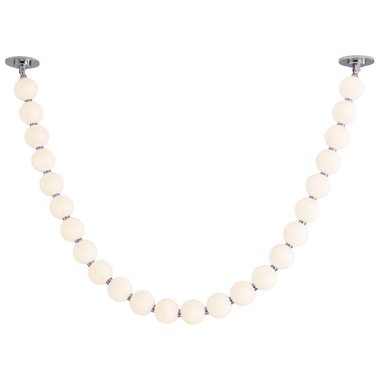 Image 1 Alora Akoya LED 7-ft Chrome Pendant