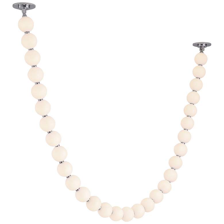 Image 2 Alora Akoya LED 8.5-ft Chrome Pendant more views