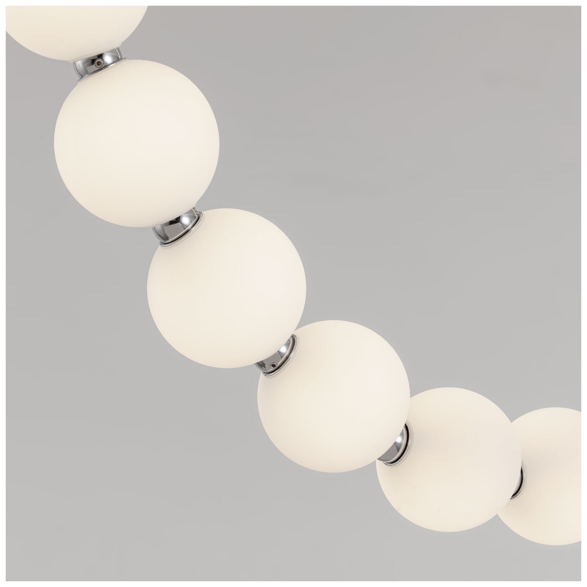 Image 3 Alora Akoya LED 8.5-ft Chrome Pendant more views