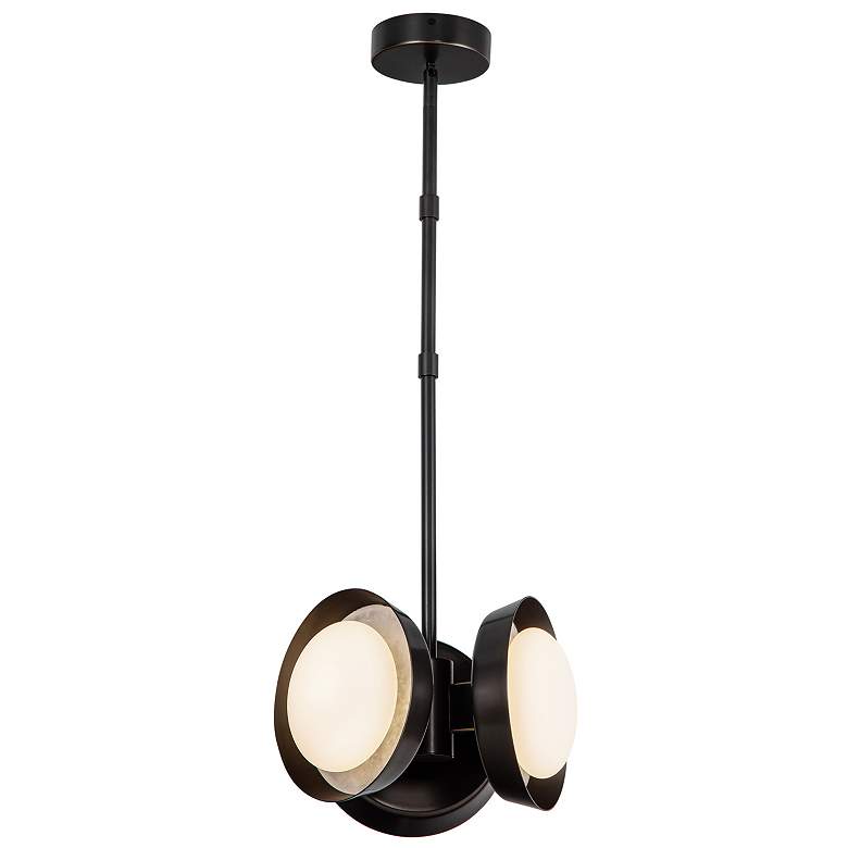 Image 1 Alora Alonso LED 13-in Urban Bronze Pendant