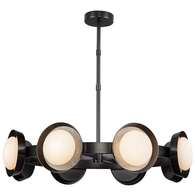 Image 1 Alora Alonso LED 37-in Urban Bronze LED Chandeliers