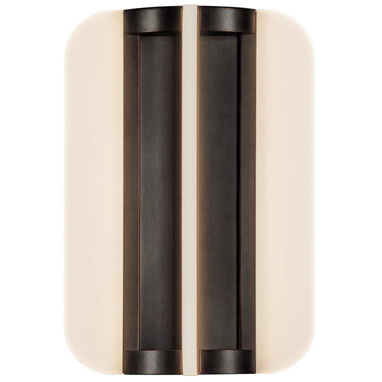 Image 1 Alora Anders LED 10-in Urban Bronze Wall Vanity