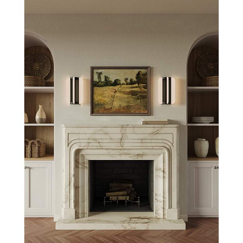 Image 3 Alora Anders LED 10-in Urban Bronze Wall Vanity more views