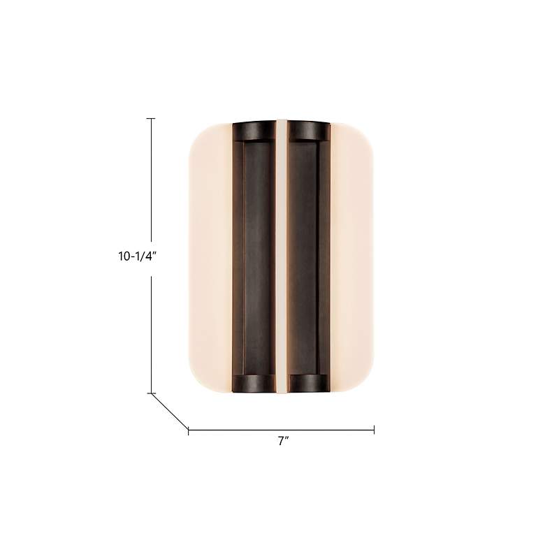 Image 5 Alora Anders LED 10-in Urban Bronze Wall Vanity more views