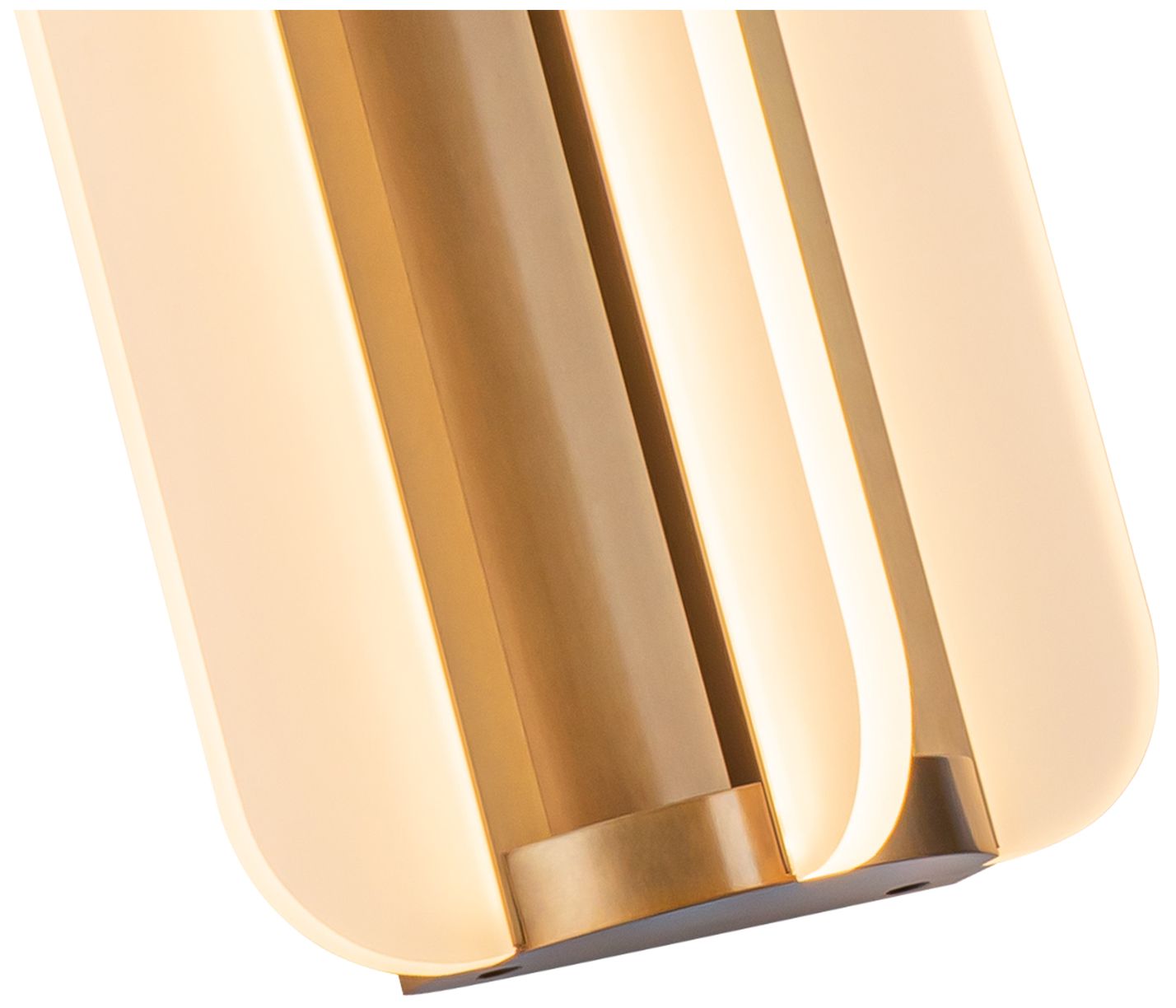 Image 2 Alora Anders LED 10-in Vintage Brass Wall Vanity more views