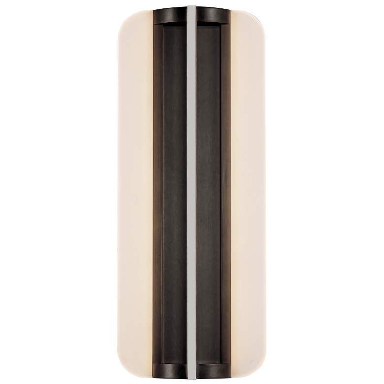 Image 1 Alora Anders LED 17-in Urban Bronze Wall Vanity