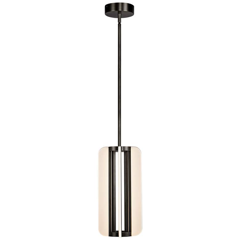 Image 1 Alora Anders LED 7-in Urban Bronze Pendant