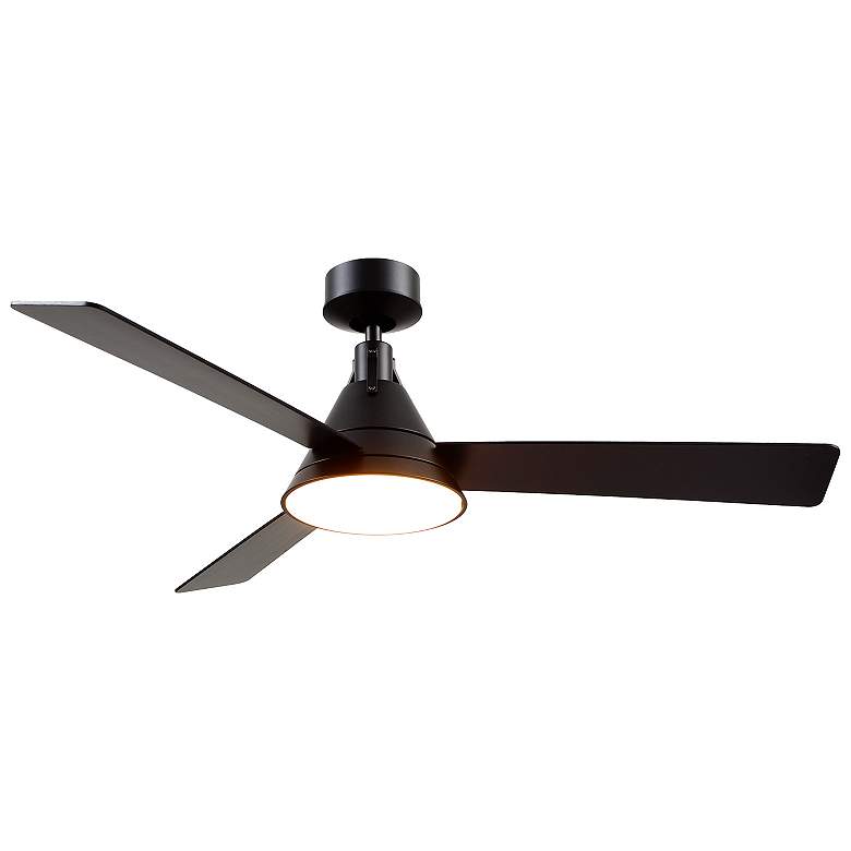 Image 2 Alora Archer LED 54-in Matte Black Ceiling Fan more views