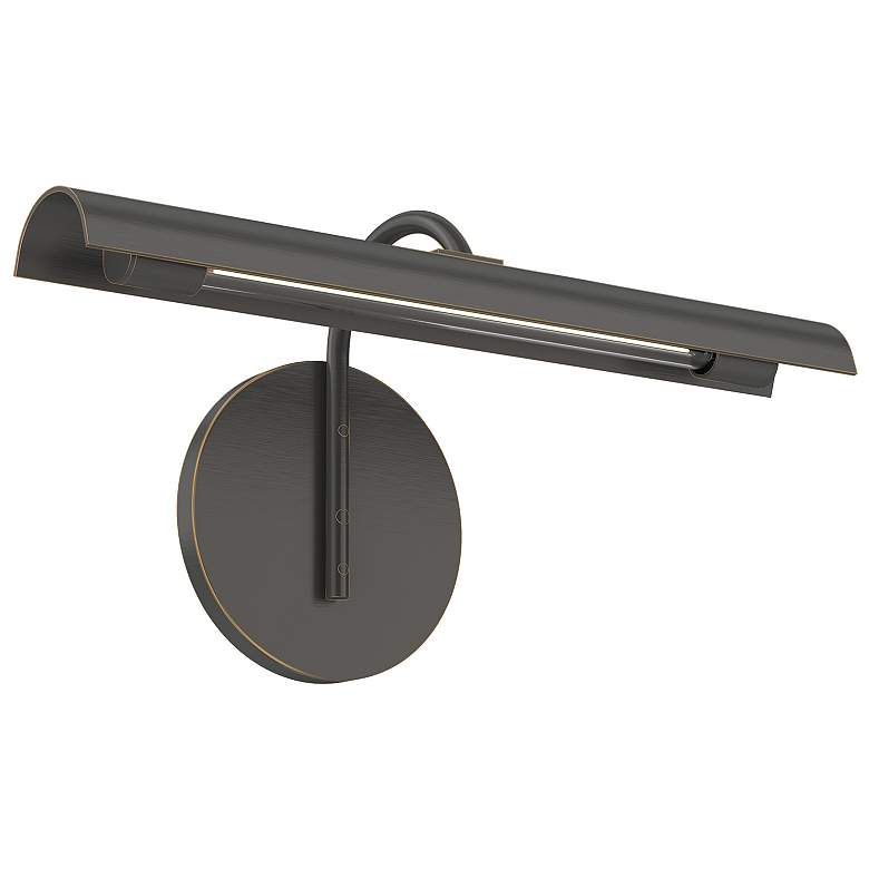 Image 1 Alora Astrid LED 14-in Metal Shade/Urban Bronze Wall Vanity