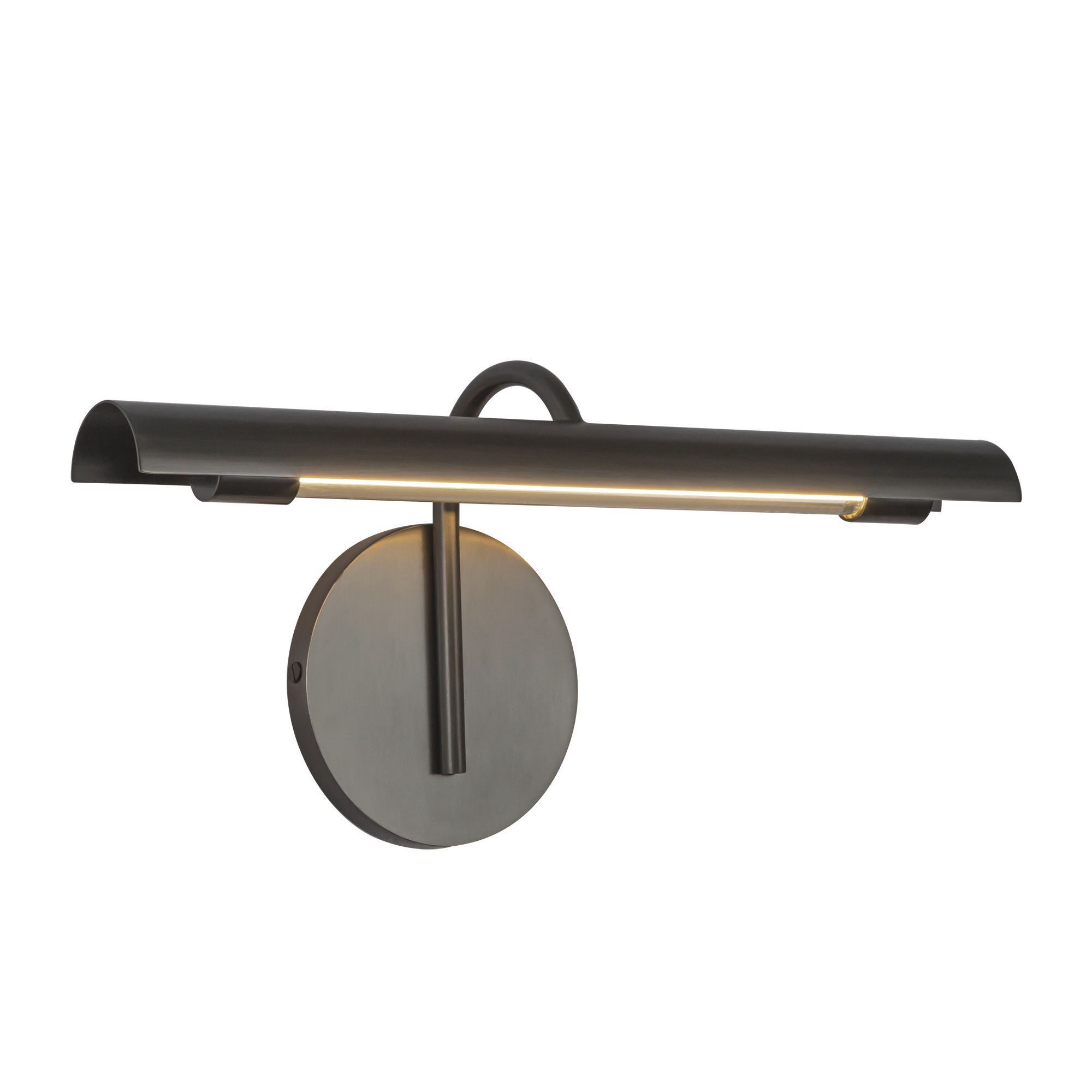 Image 2 Alora Astrid LED 14-in Metal Shade/Urban Bronze Wall Vanity more views