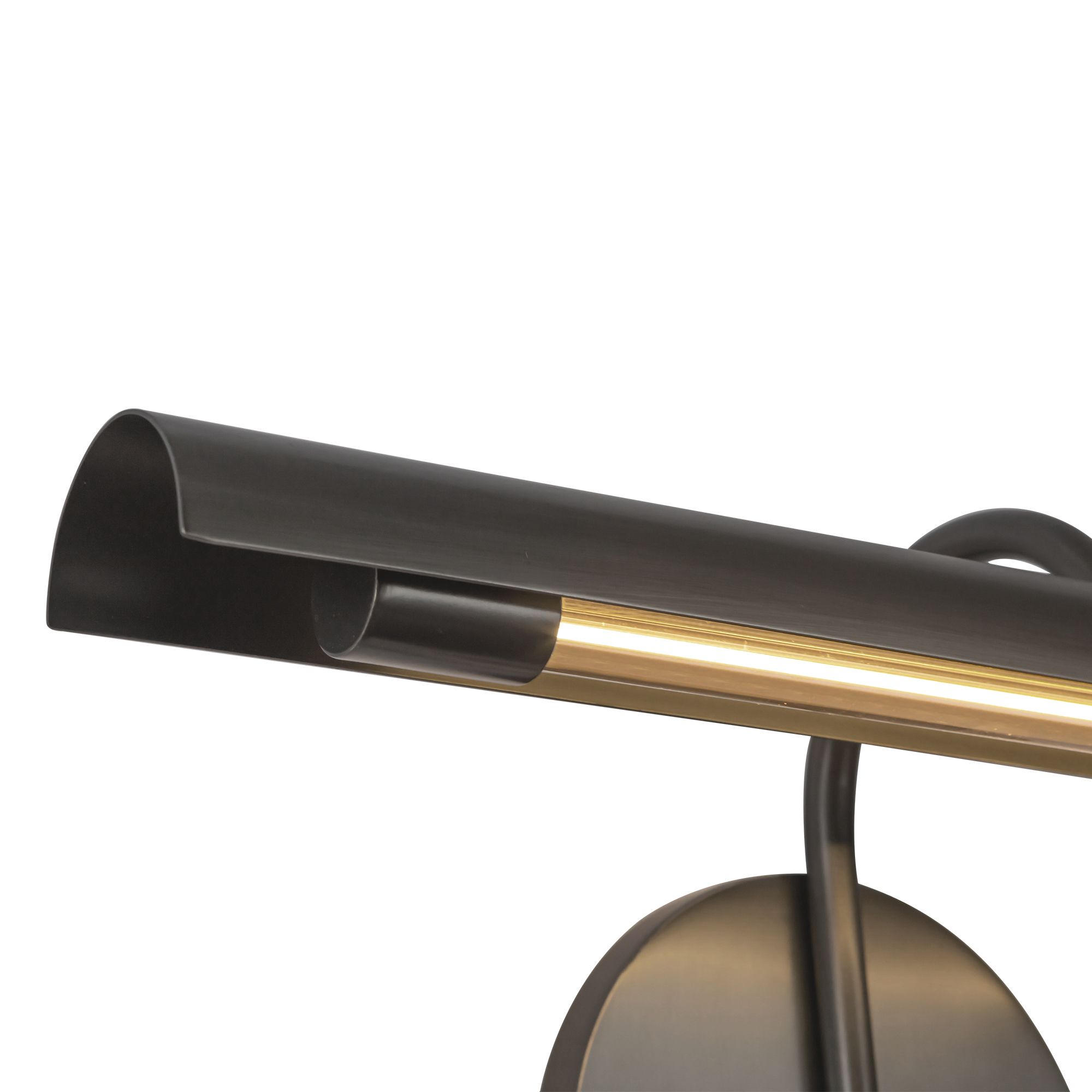 Image 4 Alora Astrid LED 14-in Metal Shade/Urban Bronze Wall Vanity more views