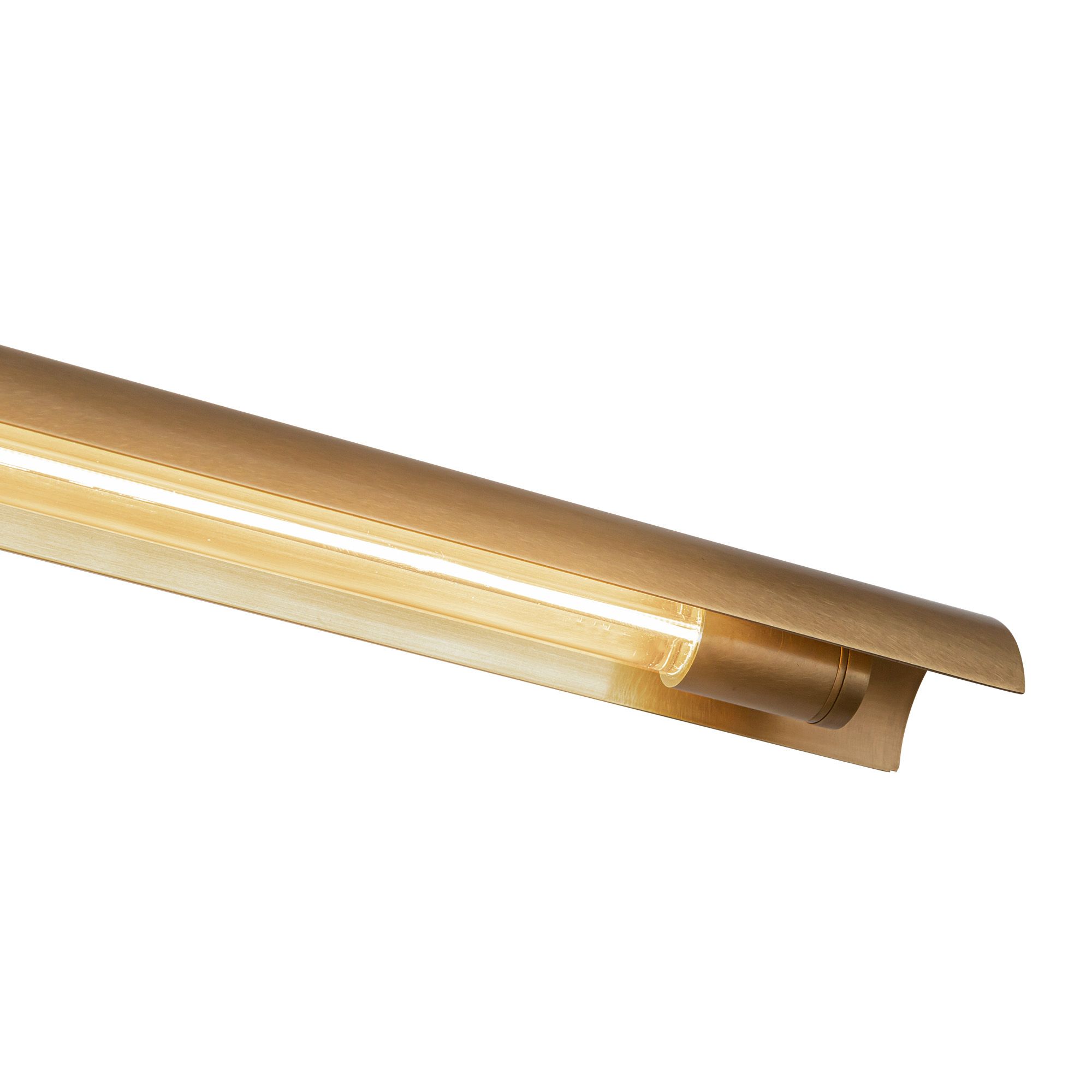 Image 6 Alora Astrid LED 2 Head Metal Shade/Vintage Brass Multi-Pendant more views