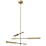 1_Alora Astrid LED 3 Head Metal Shade/Vintage Brass Multi-Pendant