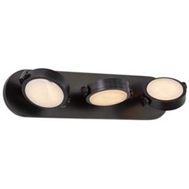 Image1 of Alora Blanco LED 26-in Urban Bronze/Alabaster Wall Vanity