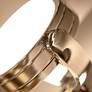 2_Alora Blanco LED 6-in Polished Nickel/Alabaster Wall Vanity more views