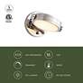 4_Alora Blanco LED 6-in Polished Nickel/Alabaster Wall Vanity more views