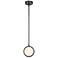 Alora Blanco LED 6-in Urban Bronze/Alabaster Pendant