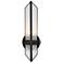 Alora Cairo E26 4-in Ribbed Glass/Urban Bronze Wall Vanity