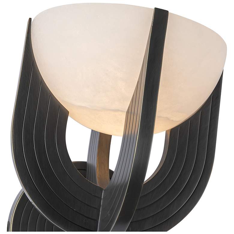 Image 5 Alora Colette LED 6-in Urban Bronze/Alabaster Wall Vanity more views