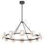2_Alora Dahlia LED 46-in Urban Bronze/Alabaster LED Chandeliers