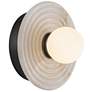 1_Alora Dahlia LED 6-in Urban Bronze/Alabaster Wall Vanity