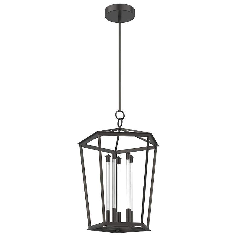 Image 1 Alora Delphine LED 22-in Urban Bronze Pendant