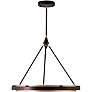 2_Alora Duo LED 32-in Classic Black/Gold Shimmer Pendant