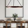 1_Alora Duo LED 32-in Classic Black/Silver Shimmer Pendant