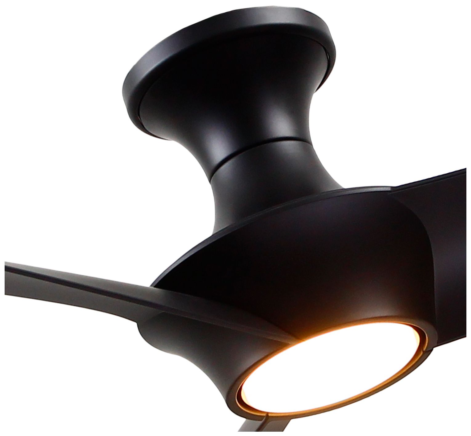 Image 5 Alora Emiko-H LED 56-in Matte Black Hugger Ceiling Fan more views