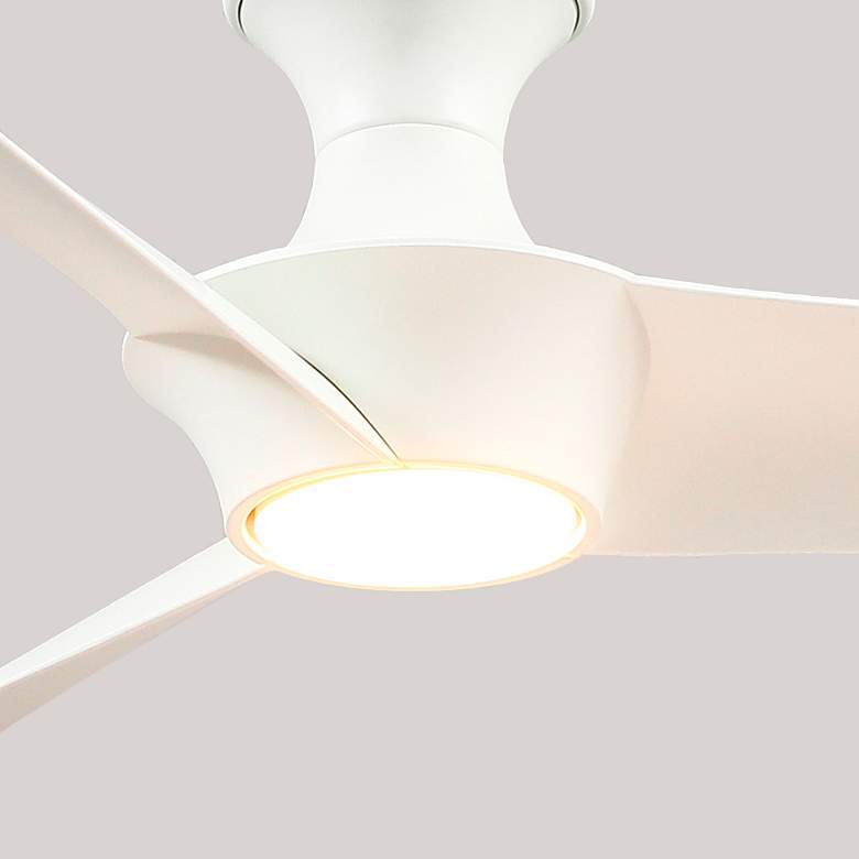 Image 4 Alora Emiko-H LED 56-in White Hugger Ceiling Fan more views
