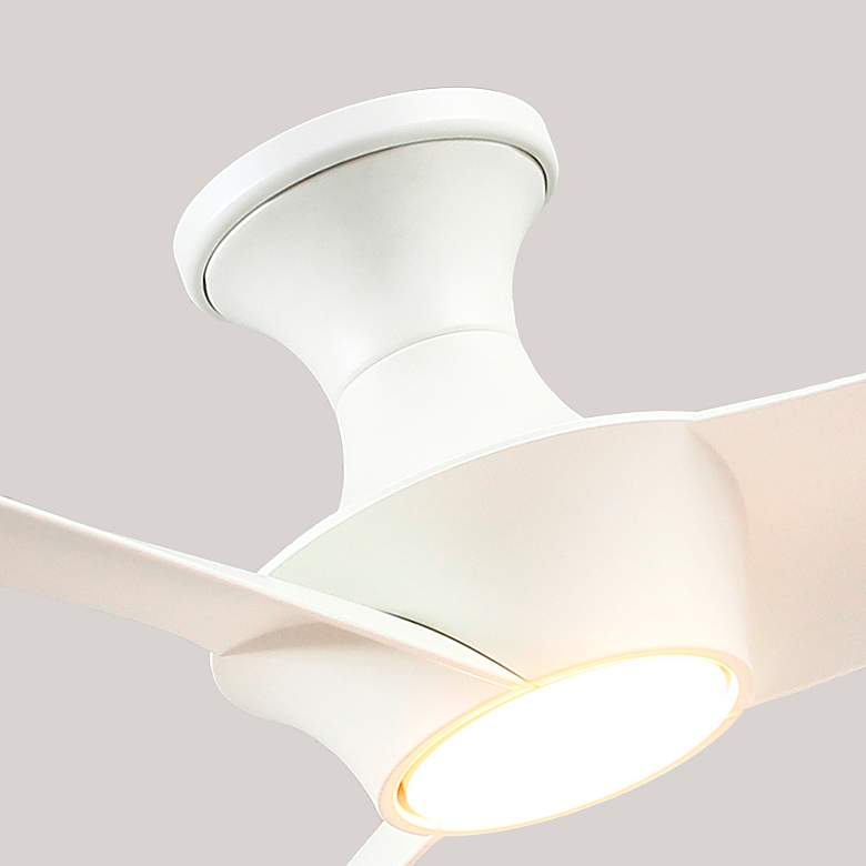 Image 5 Alora Emiko-H LED 56-in White Hugger Ceiling Fan more views